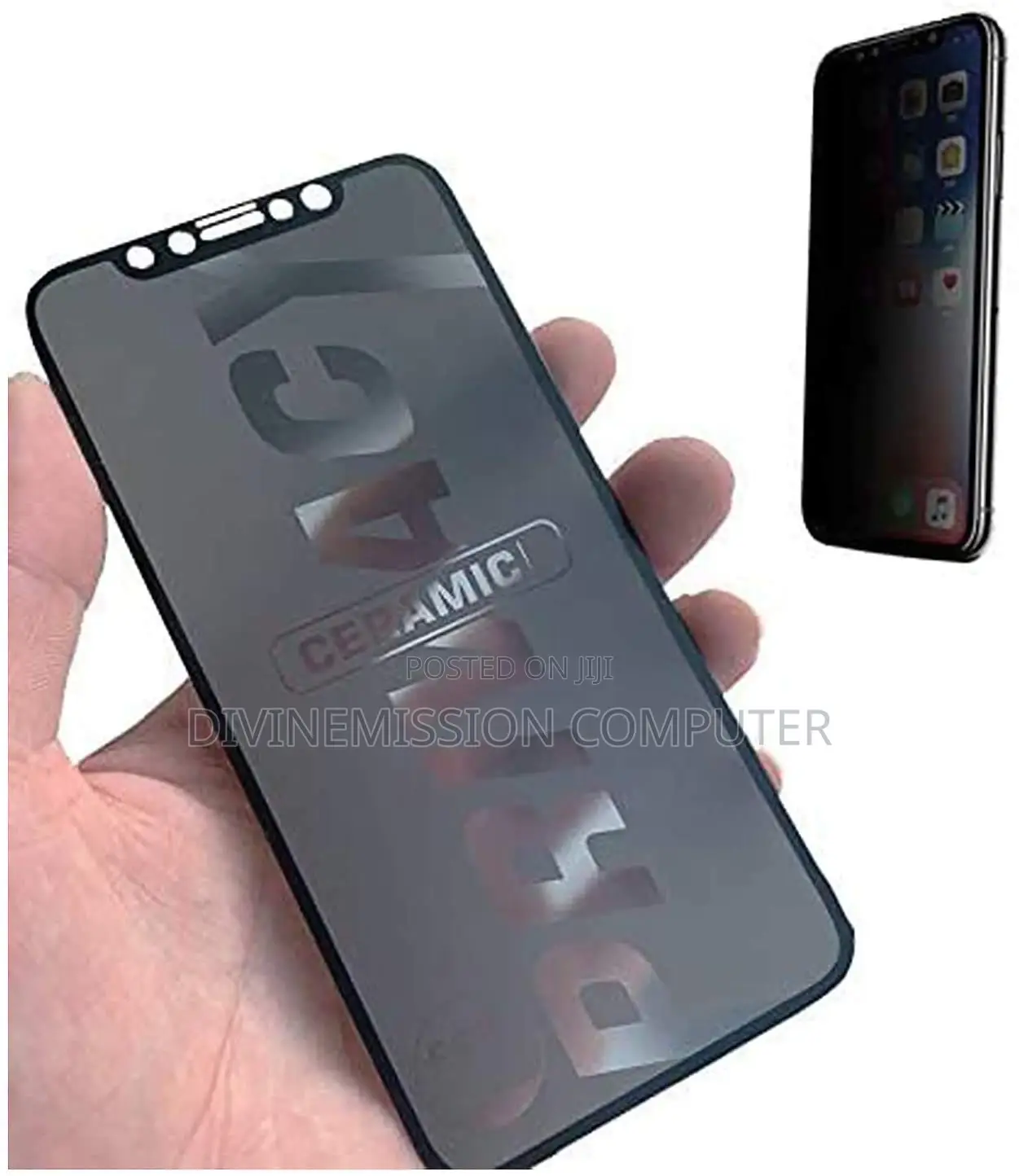 Matte Soft, Ceramic Privacy iPhone Protector, for All iPhone