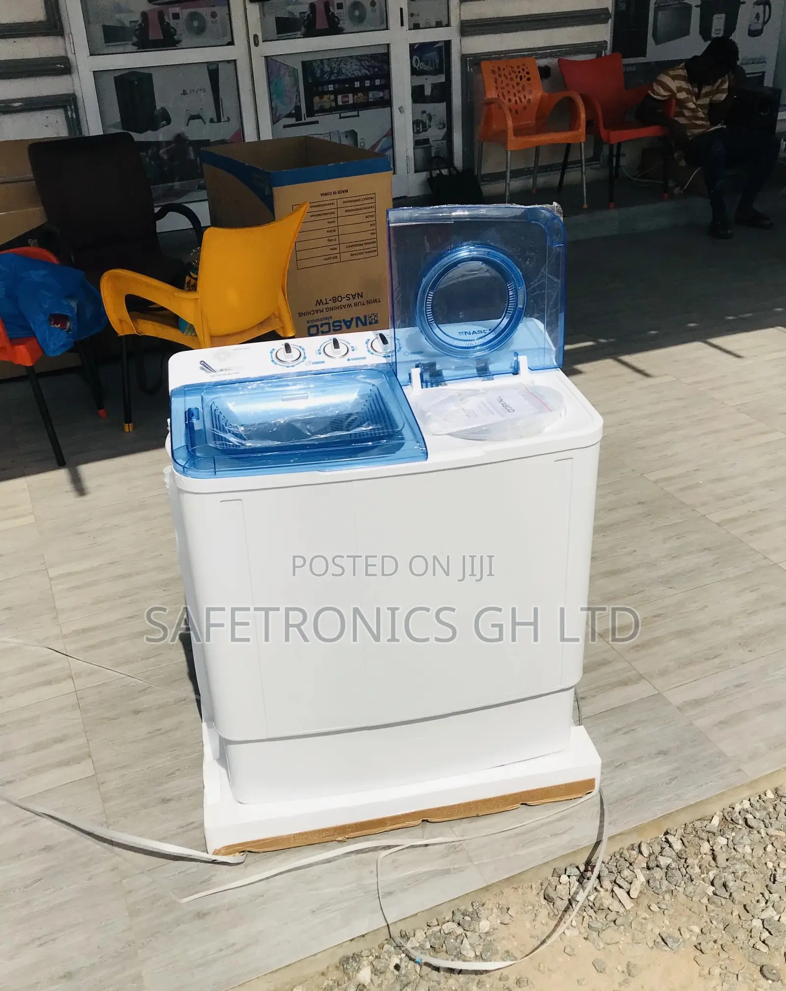 Nasco Topload Semiautomatic 8kg Washingmachine