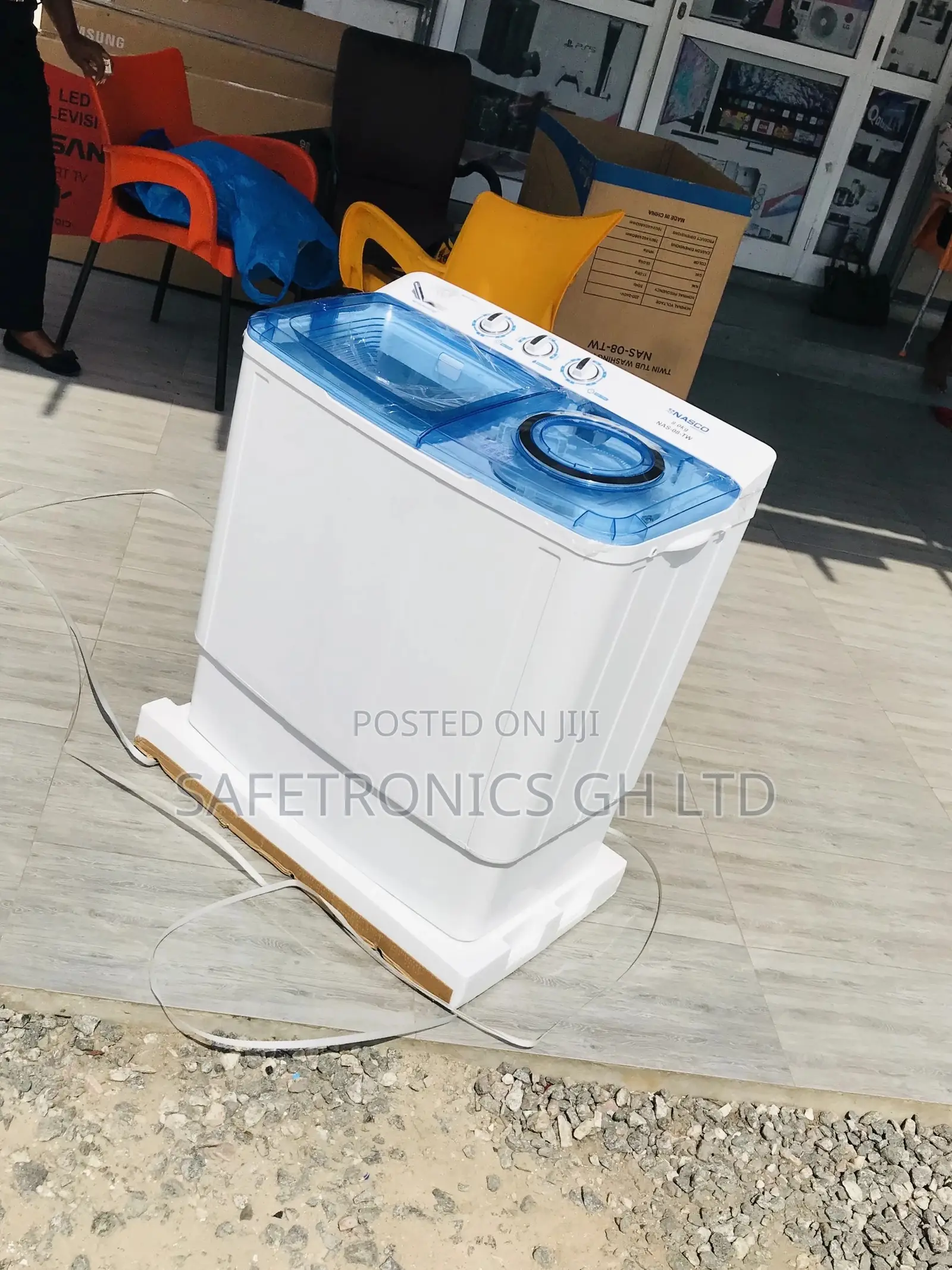 Nasco 8kg Topload Semiutomatic Washingmachine