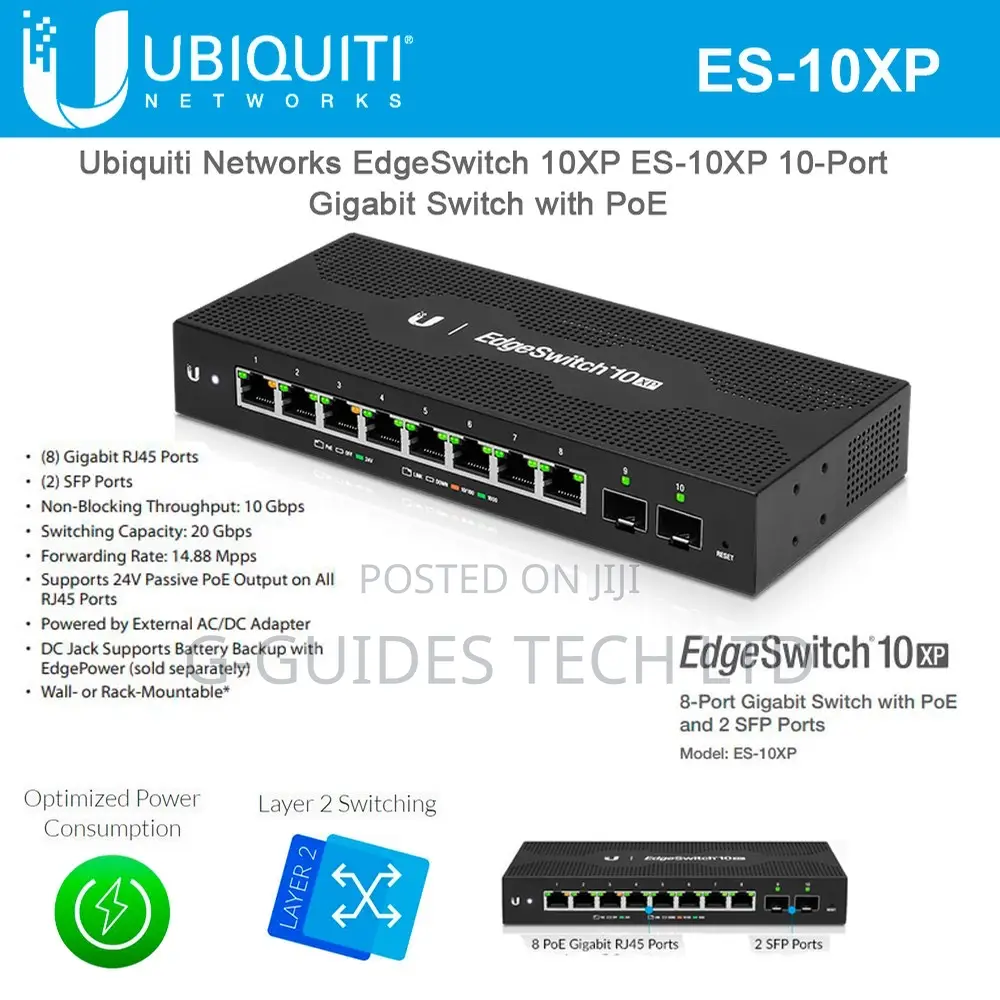 Edgeswitch 10XP , Ubiquiti Edgeswitch 10XP