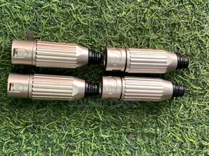 All Metal XLR or Canon Plugs (Male and Female)
