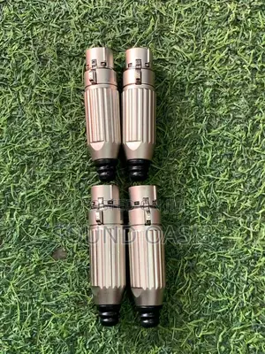All Metal XLR or Canon Plugs (Male and Female)