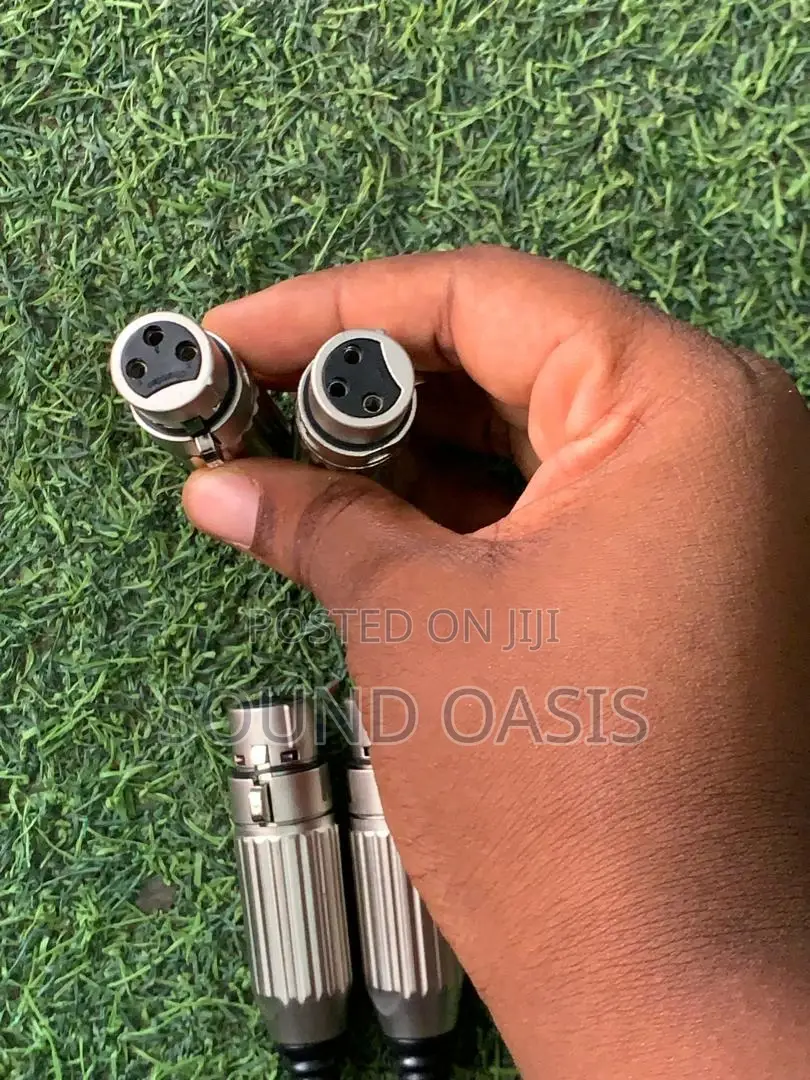 All Metal XLR or Canon Plugs (Male and Female)