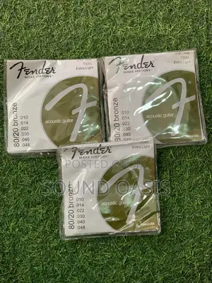 Photo - Fender 70L 80/20 Bronze Ball End Acoustic Guitar Strings
