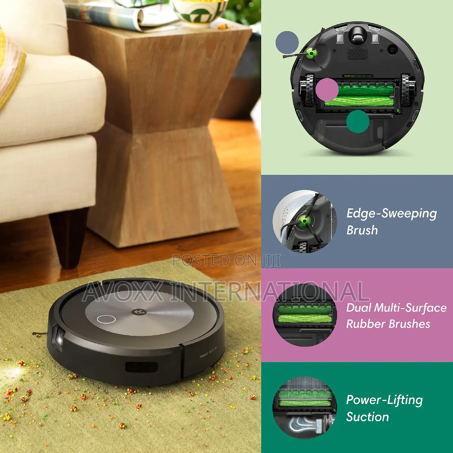 Irobot Roomba J7 (7150) Wi-Fi Connected Robot Vacuum