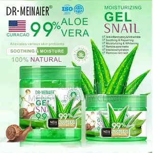 Aloe Vera and Snail Mucin Soothing for Sun Damaged