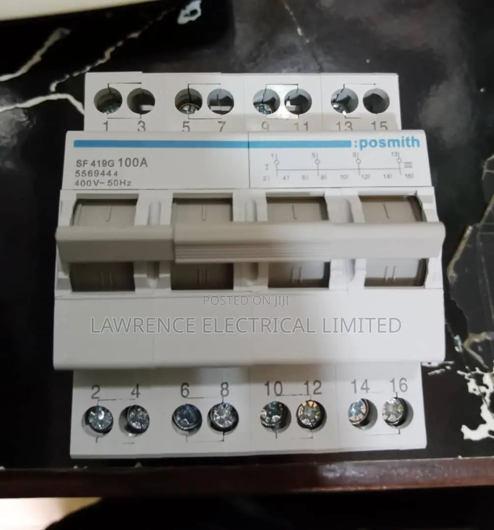 100amps 4pole Change Over