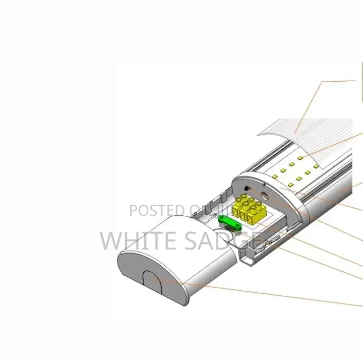 Led Batten Light Slim Type Led Set