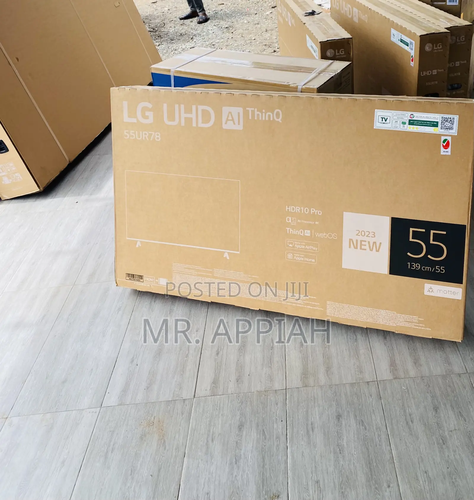 Original Lg 55ur78 55 Inch Smart Und Led Tv(Black).