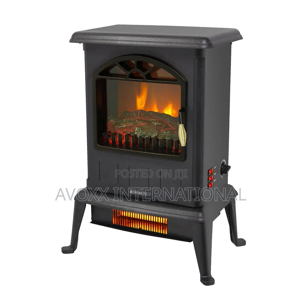Zokop 22.4" Electric Fireplace Infrared Quartz Heater Ht1108