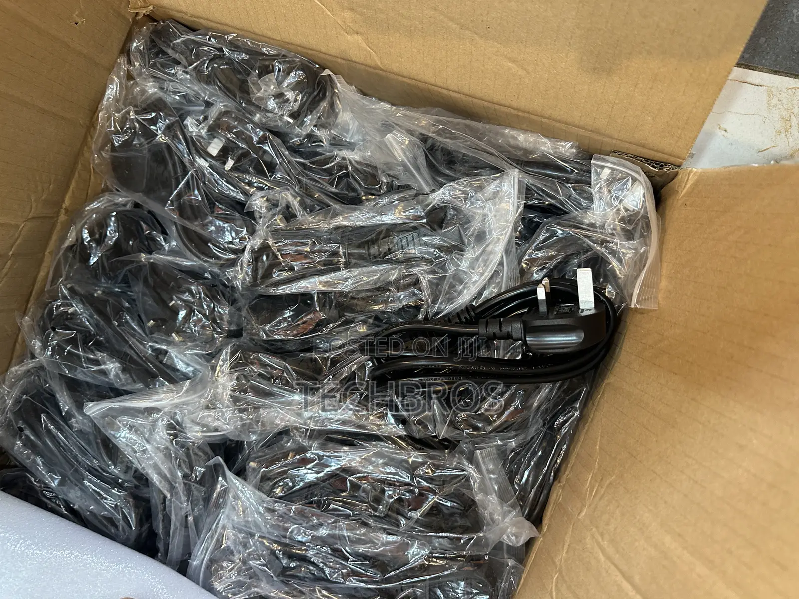 Original New Desktop Power Cables With Fuse