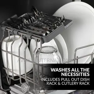 Farberware FDW5ASBWHA Compact Portable Countertop Dishwasher