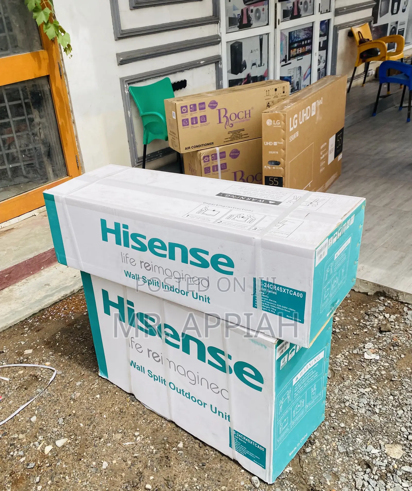 Super Chilling Hisence 1.5hp Split Type Ac(White)R410.