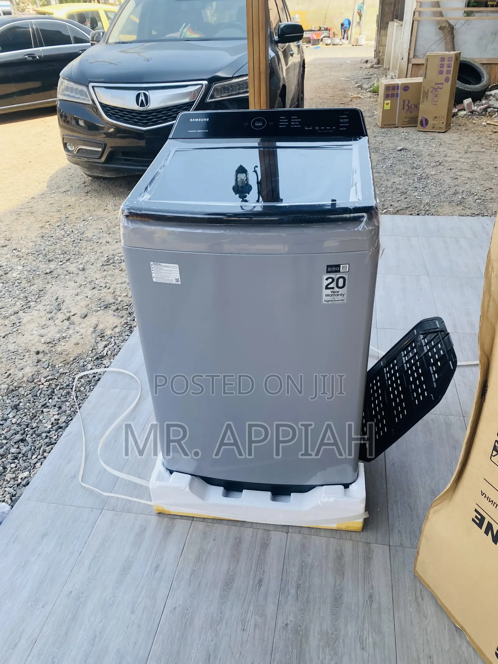 Brand New Samsung WA13CG5441BYN Electric Washing Machine.