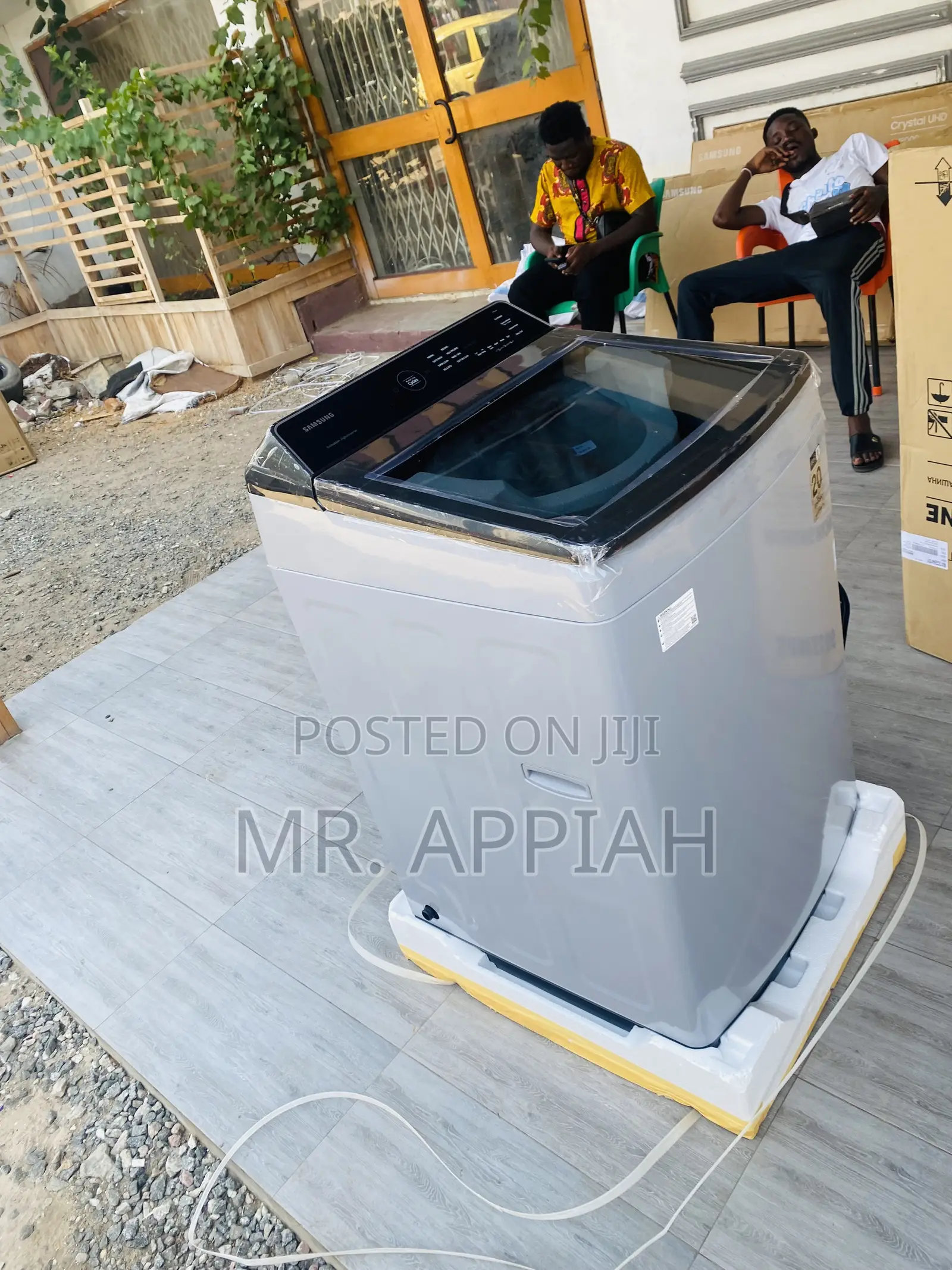 Original Samsung 13kg Washing Machine(WA13CG5441BYN)Gray.