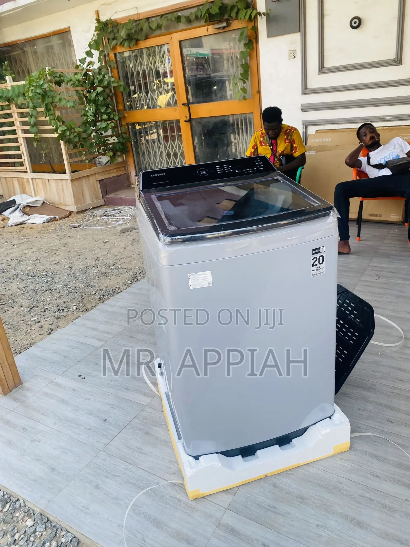 Samsung(WA13CG5441BYN)13kg Electric Washing Machine.