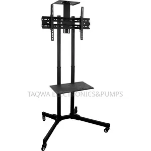 Hard Tv Cart With Wheels /Tv Mount