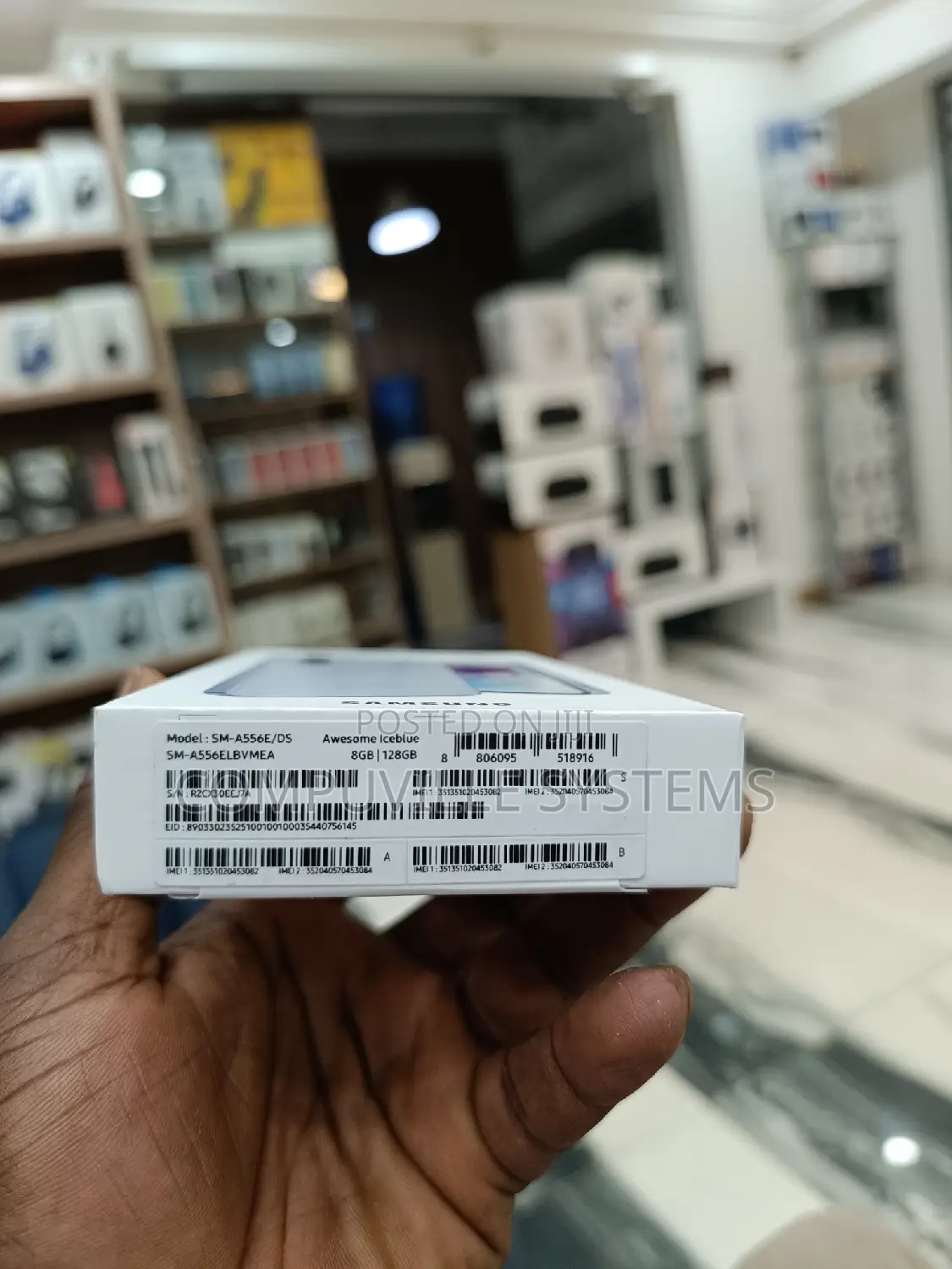 New Samsung Galaxy A55 128 GB Blue