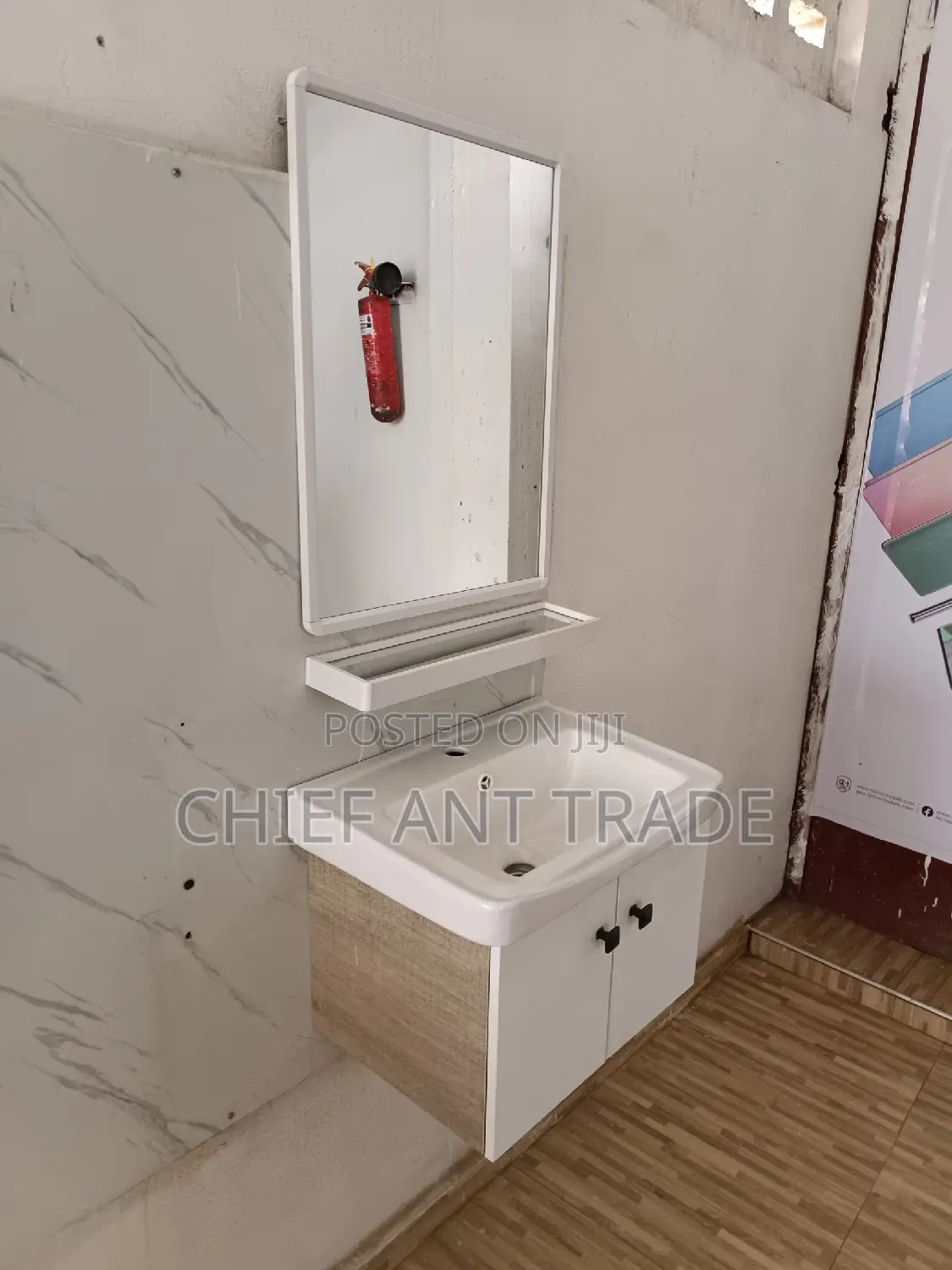 Cabinet Basin 50cm. With Mirror 1030-50