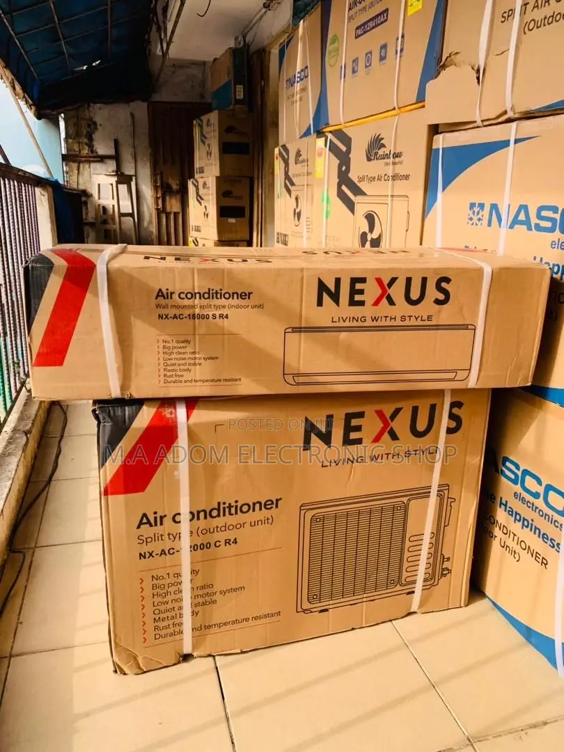 Unique Design Nexus 1.5hp Split Type Air Conditioner(White).