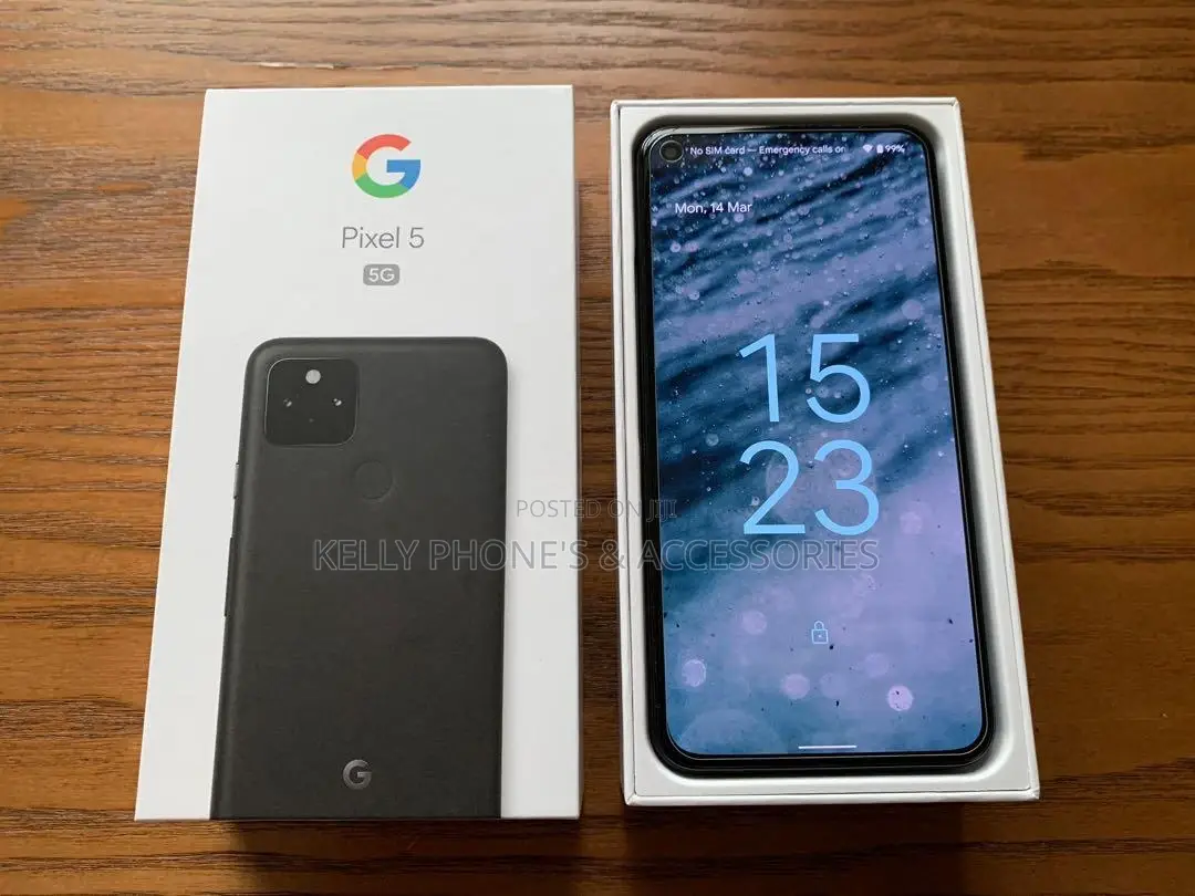 New Google Pixel 5 128 GB Black
