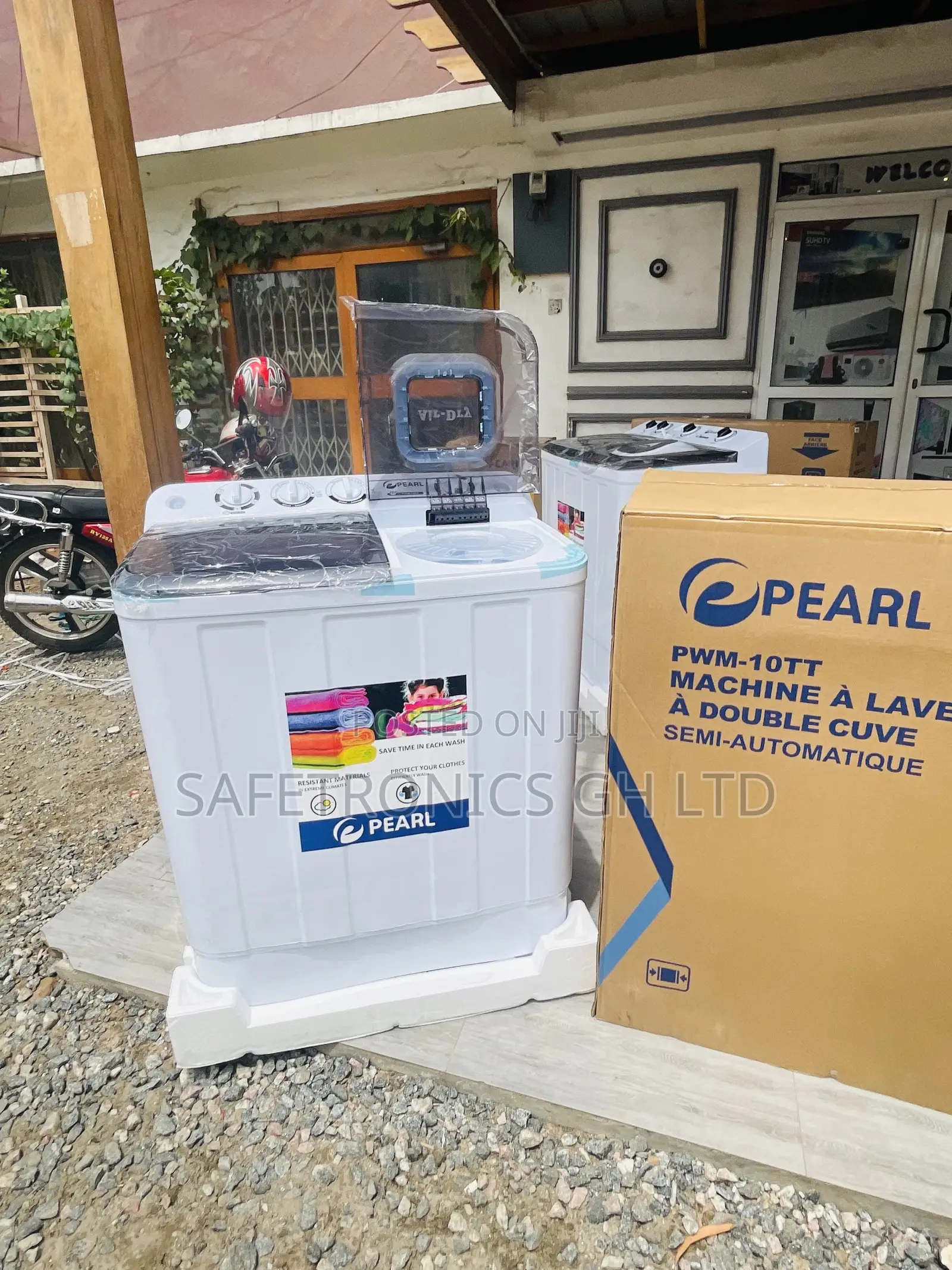 Pearl Semiutomatic 10kg Topload Twintub Washingmachine