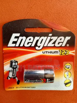 Energizer Cr123a Lithium 3V Battery