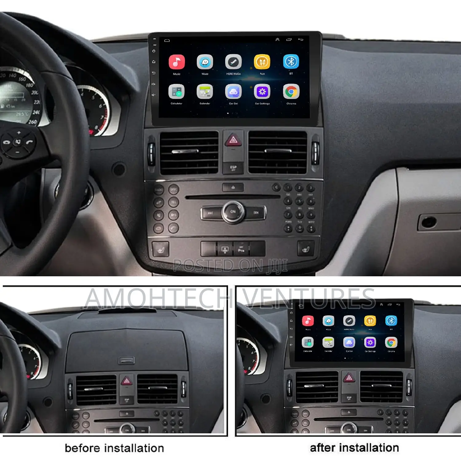 Benz C 250 Android Screen