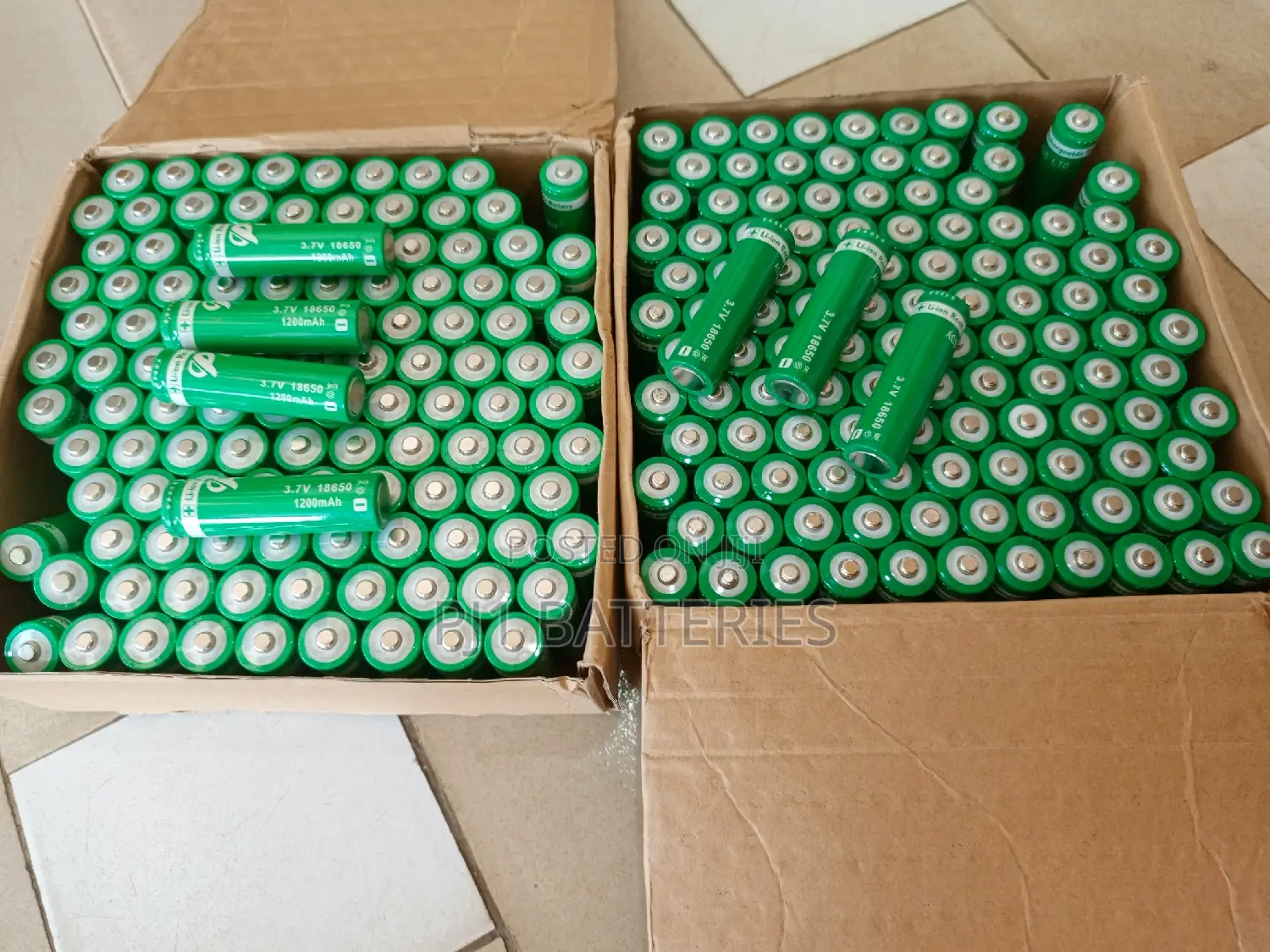 3.7v 18650 Lithium Batteries