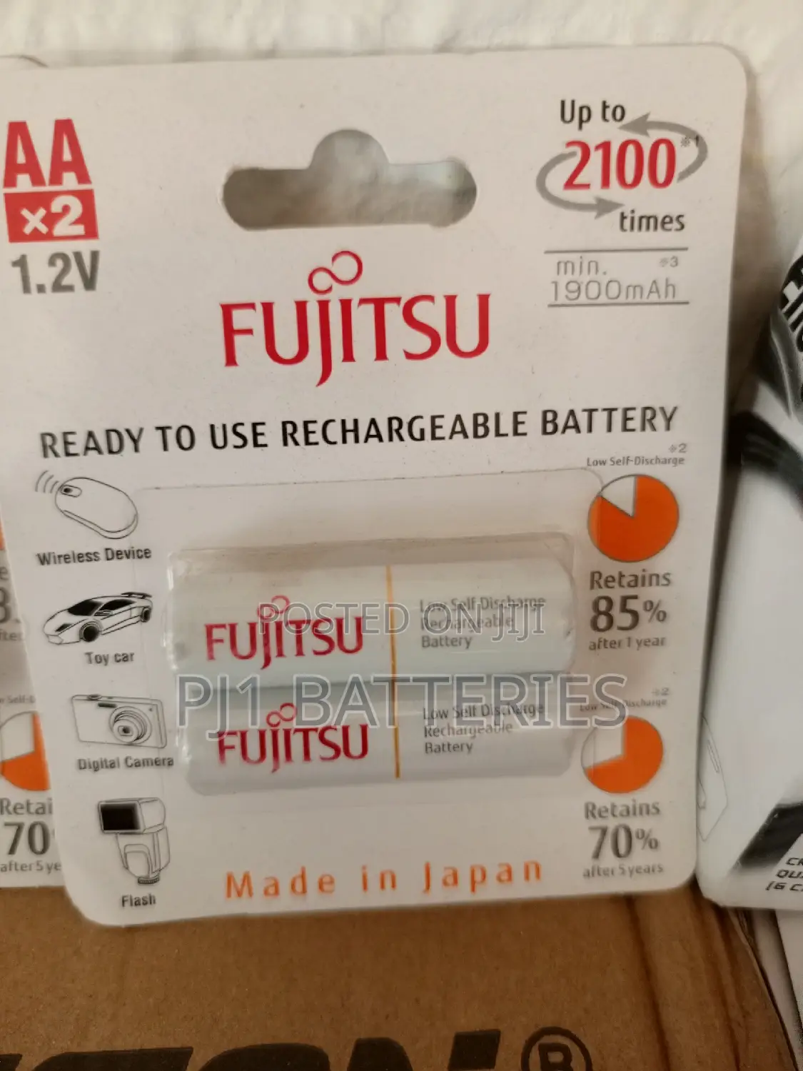 Aa Fujitsu Recharge Battery