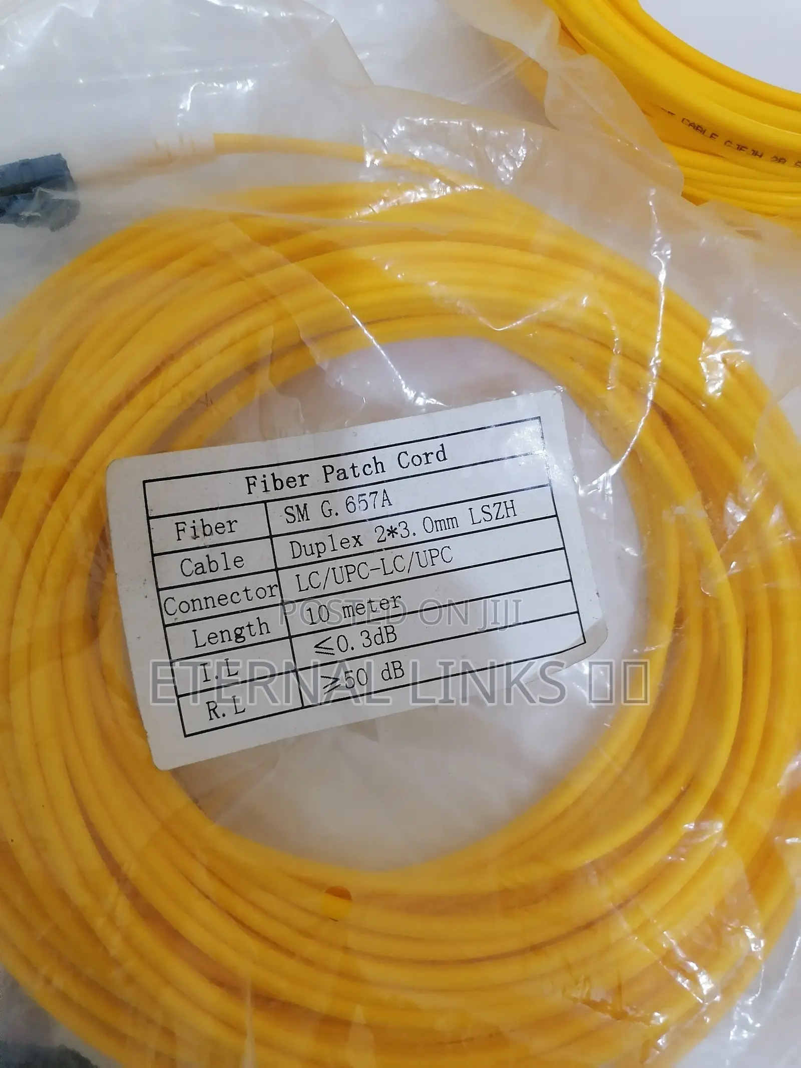 Fiber Patch Cords LC LC SM