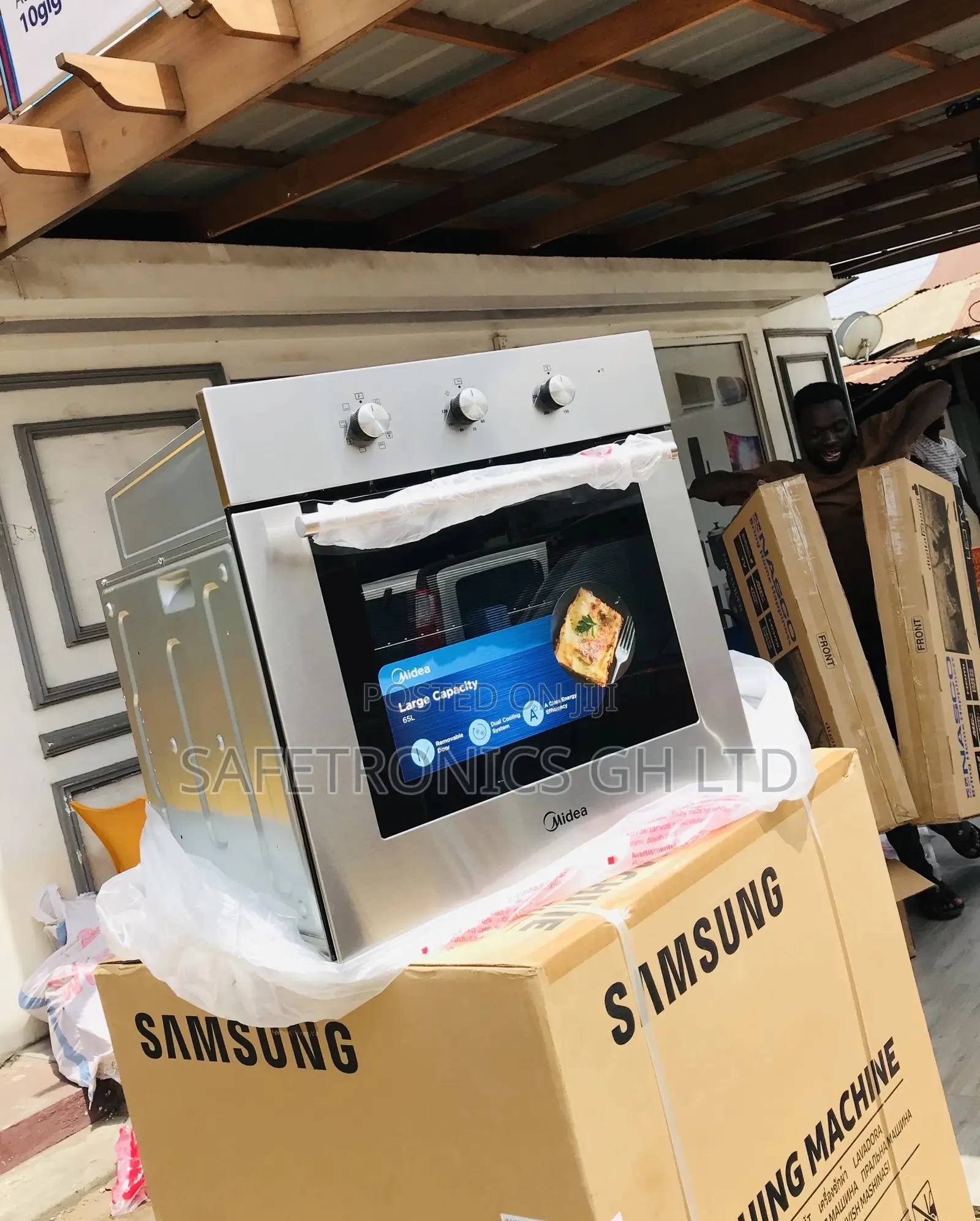 Lasting Midea Electric Oven 65M80M1 in-Built Microwave