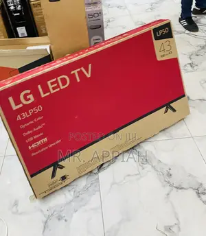 Authentic 43 Inch(Lg43lp5000)Full HD Electric Led Tv.