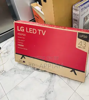 Durable and Affordable Lg43lp5000 43” Full HD Electric Tv.