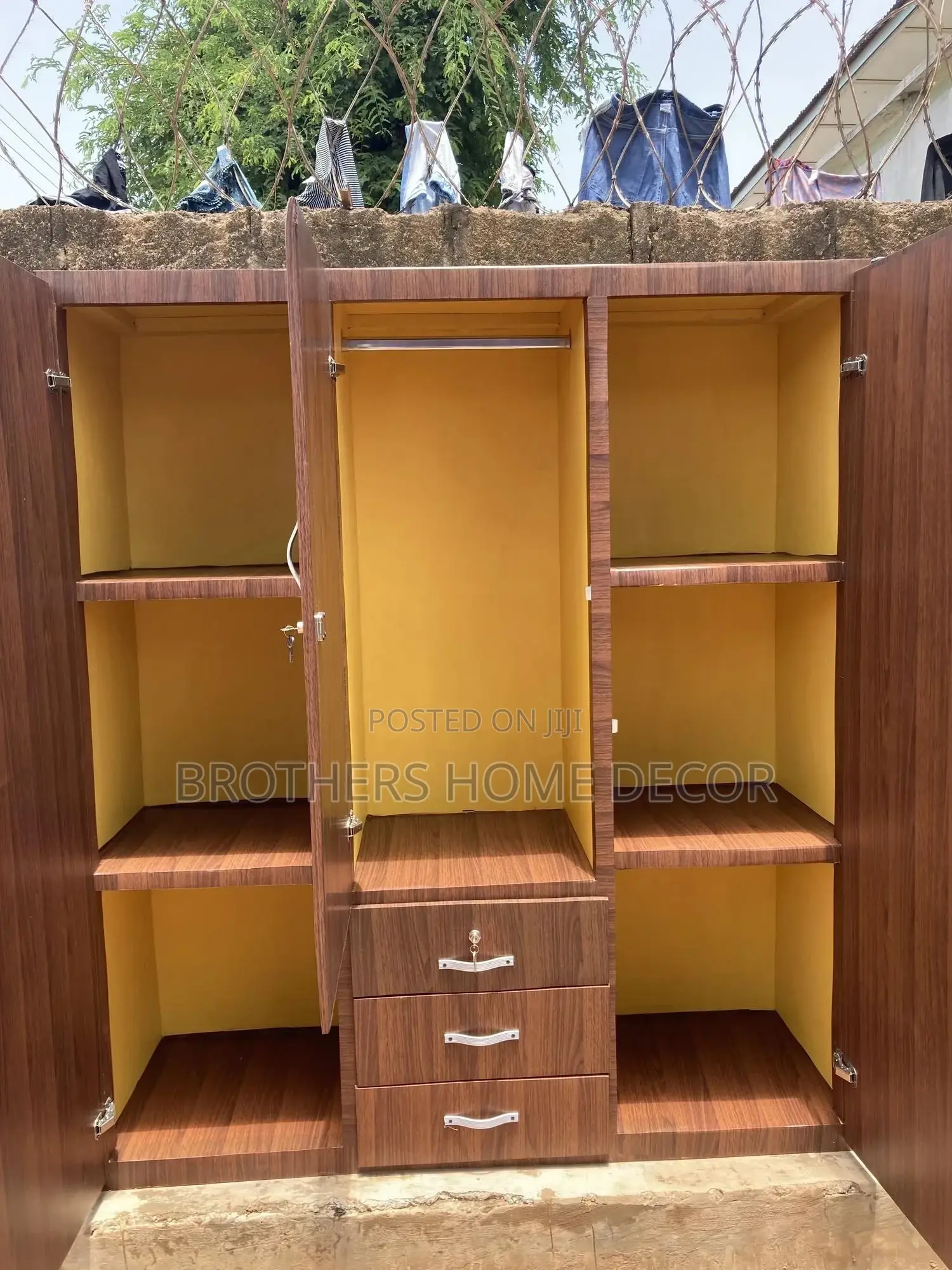 Laminated 3in1 Wardrobe