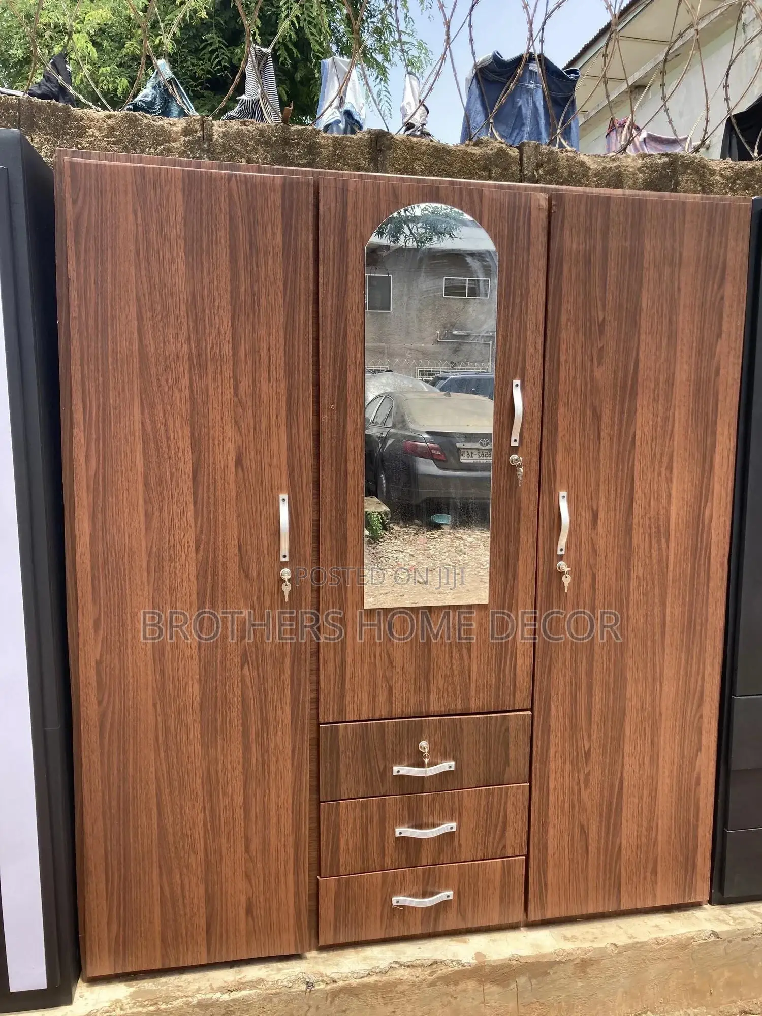 Laminated 3in1 Wardrobe