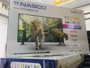 Shop the Best Nasco UHD Smart Glossy 50”Tv
