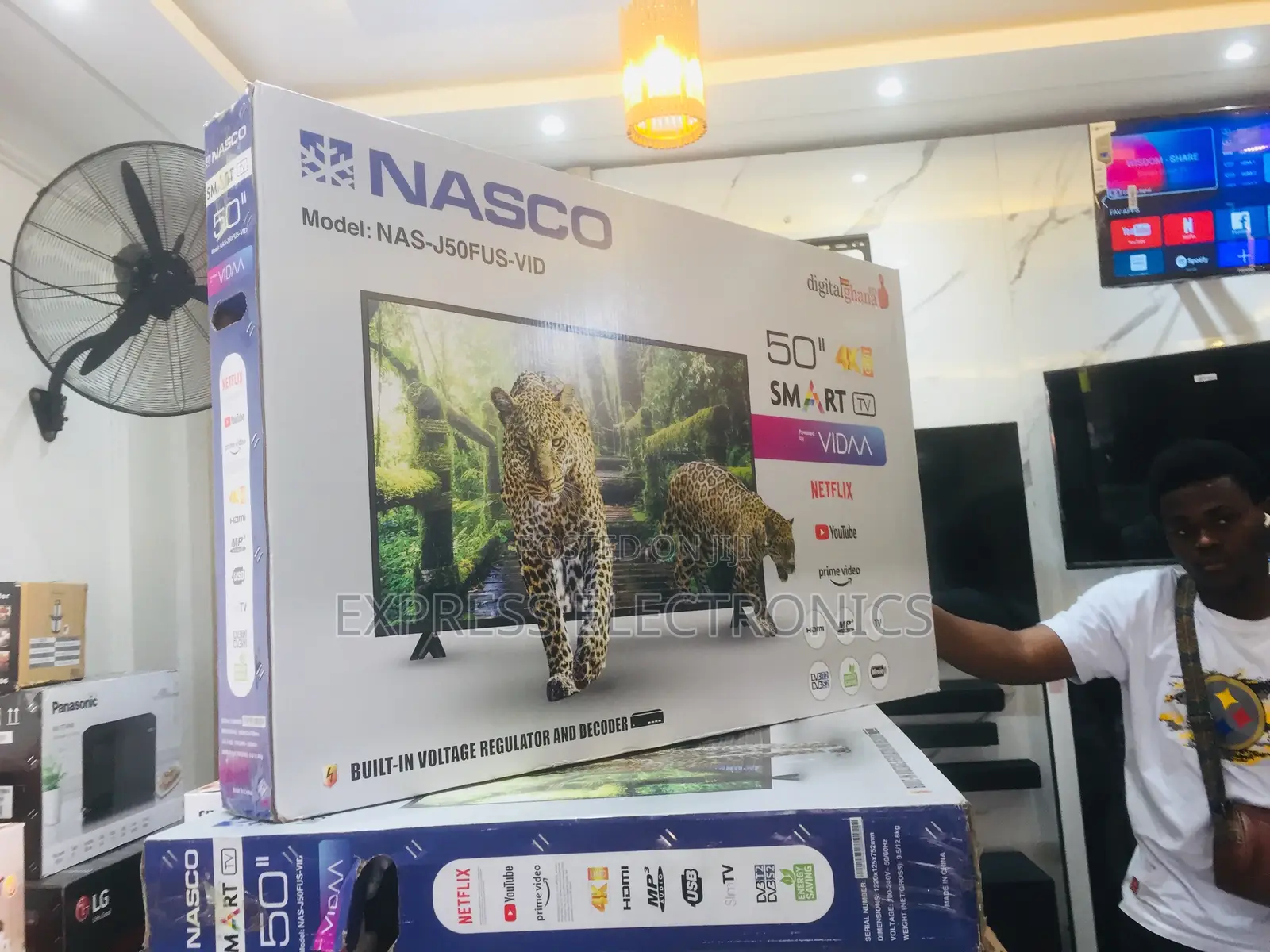 Uhd Smart Glossy 50”Nasco.