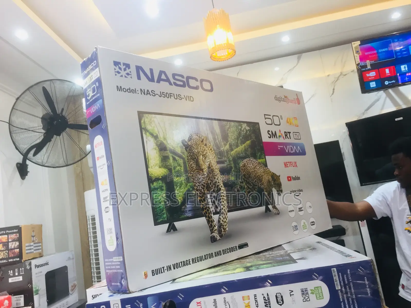 Less Expensive UHD Smart Nasco 50 Tv 