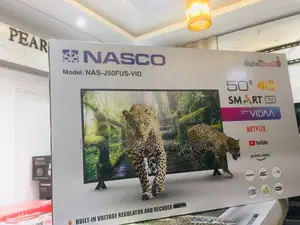 Glossy Sleek UHD Smart 50” Nasco