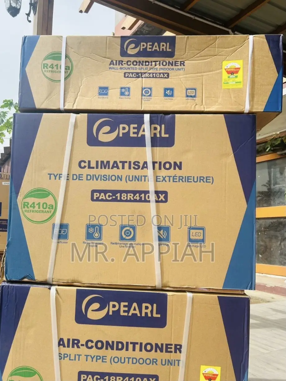 Unique Design Pearl 1.5hp Split Type Ac(White)R410.