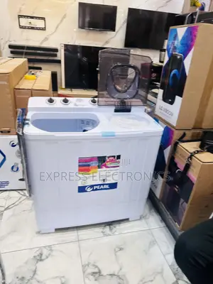 Authentic Sleek Washing Machine Pearl 15kg