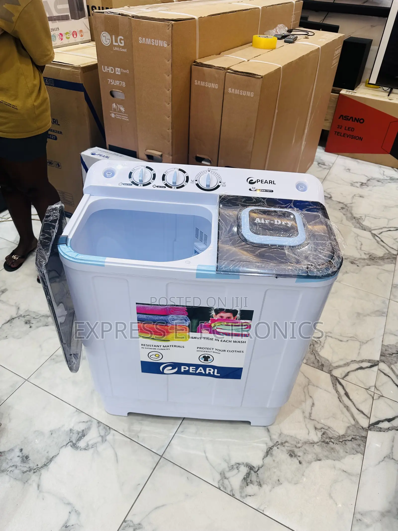 Home of Quality Washing Pearl 7kg Topload