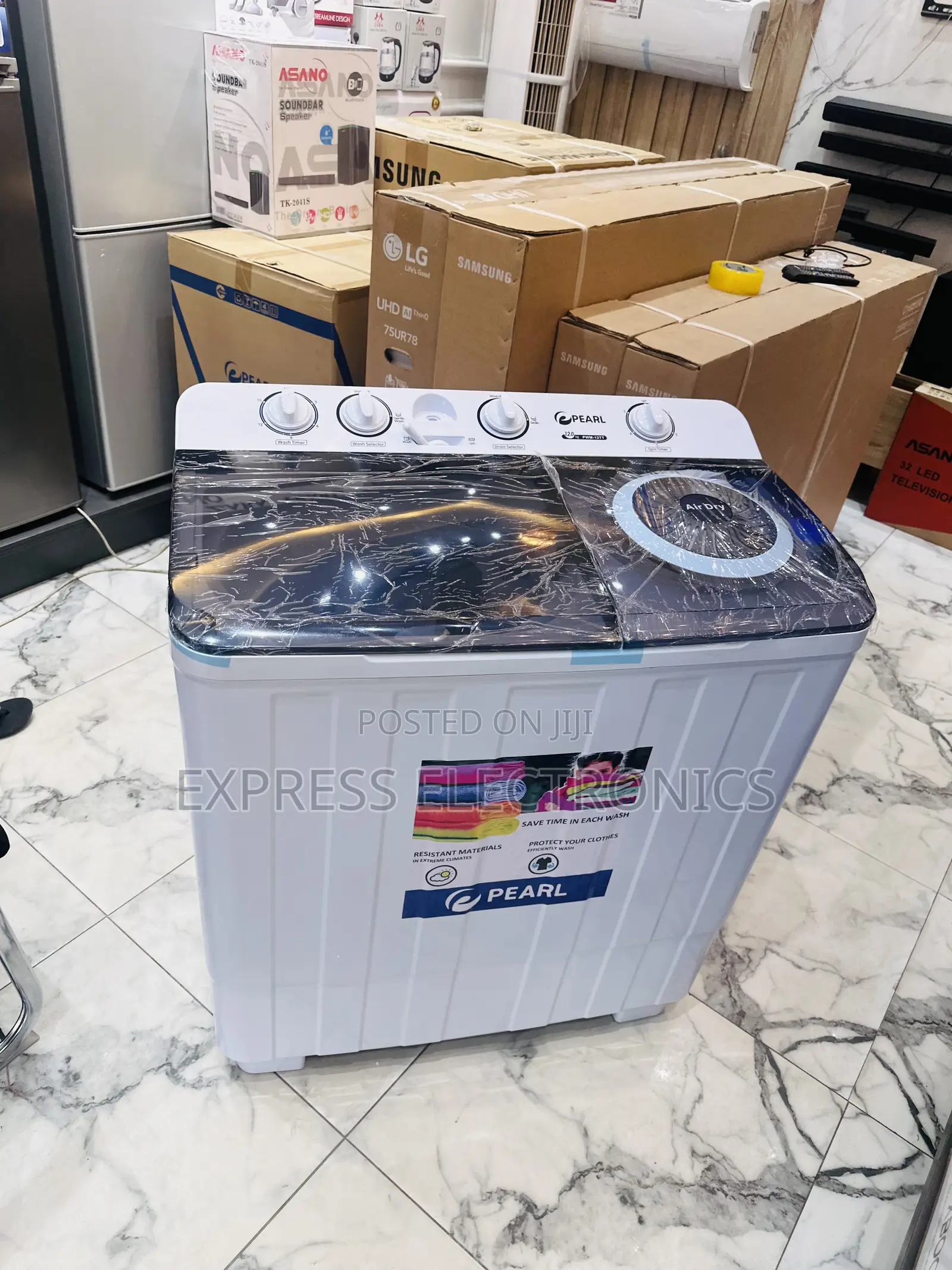 Transparent Lid Washing Machine 10kg Topload