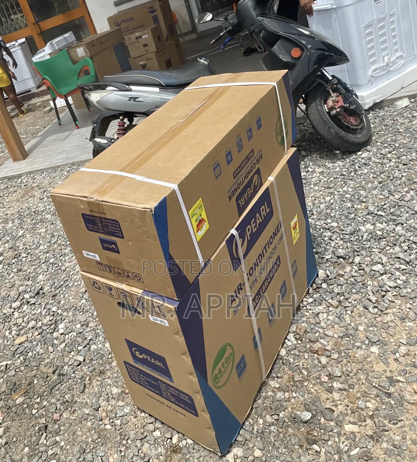 Brand New Pearl 2.0hp Split Type Ac(White)R410.