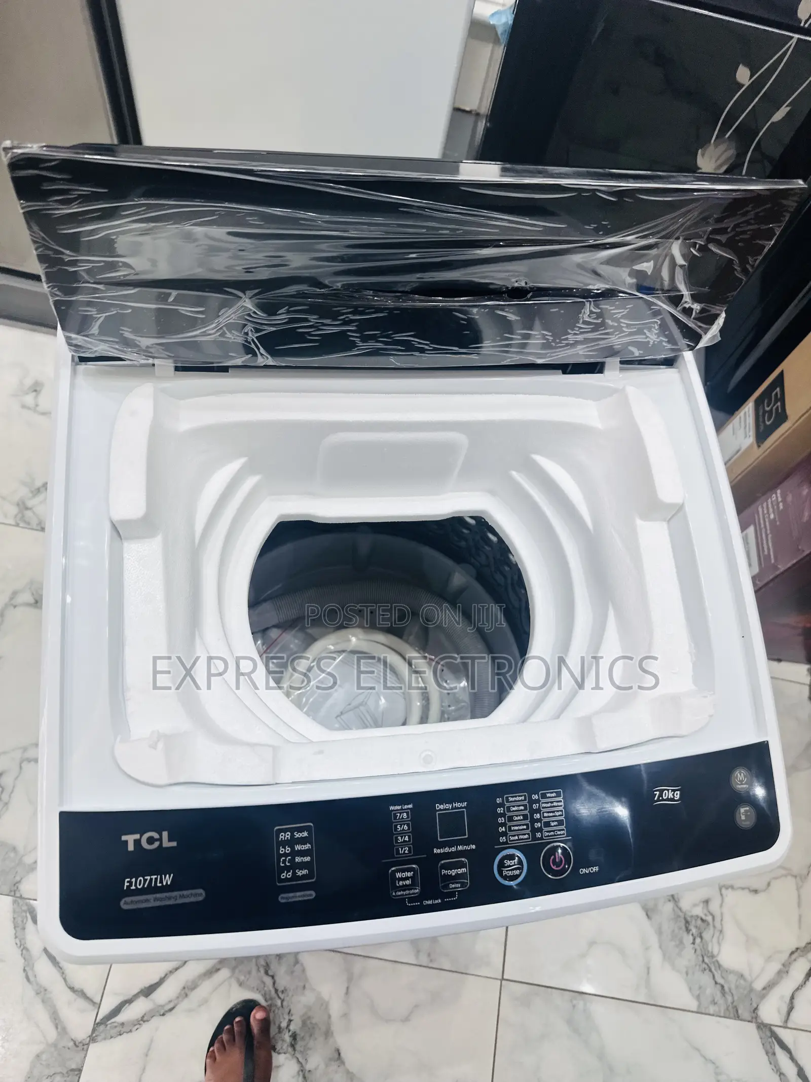 Grab a Deal on Washing Machine 8kg Topload TCL