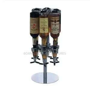 Chrome Plated Dispenser Machine 3 Tools Dispenser