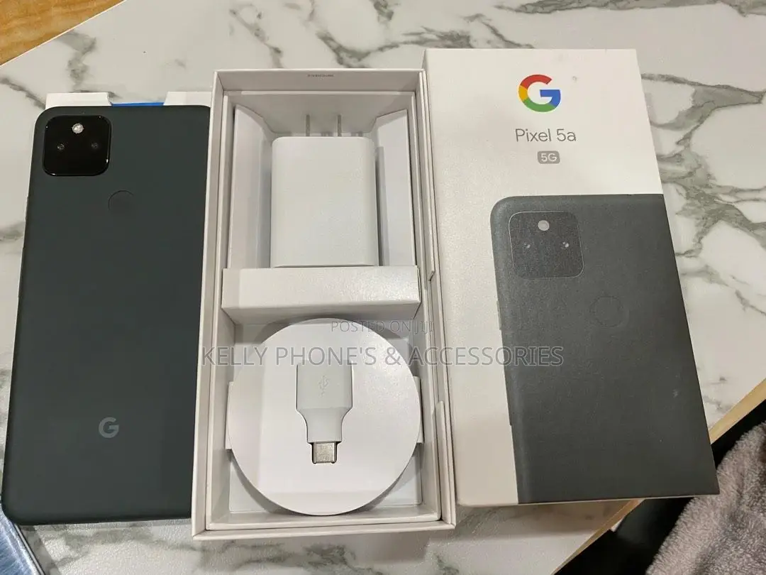 New Google Pixel 5a 5G 128 GB Black