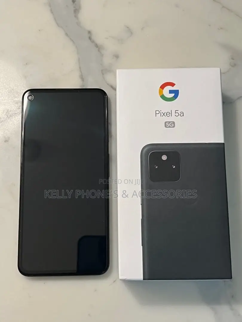 New Google Pixel 5a 5G 128 GB Black