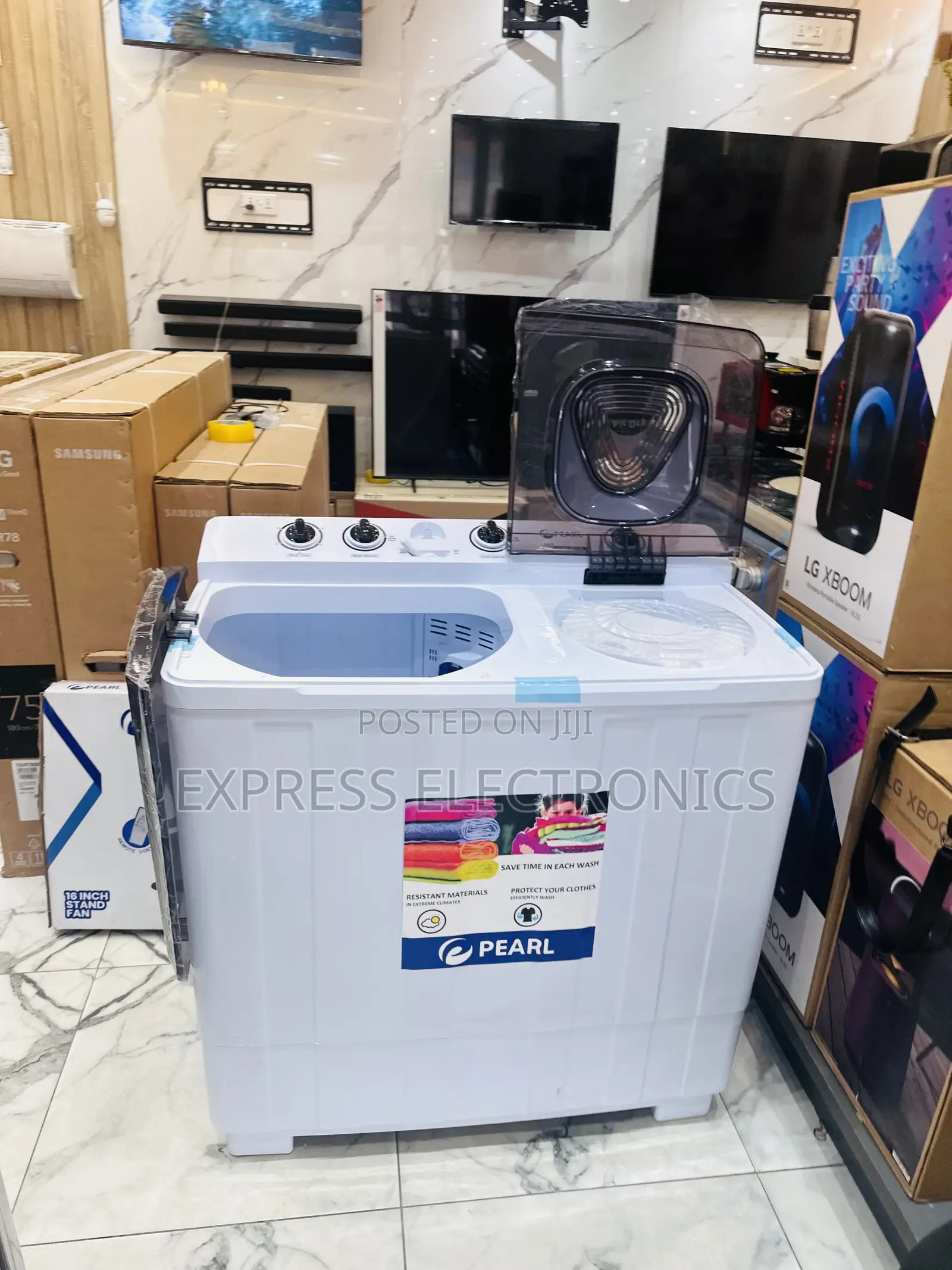 Grab Your Favorite  Washing Machine Pearl 15kg Topload
